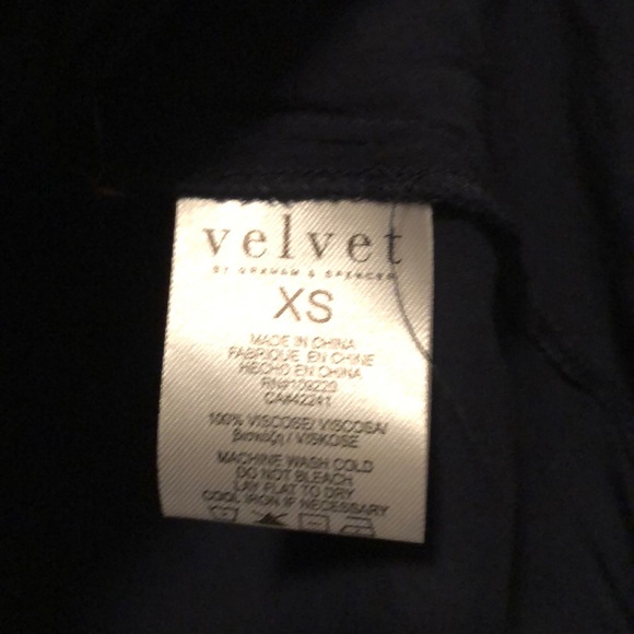 Velvet brand navy shirt - Picture 5 of 6